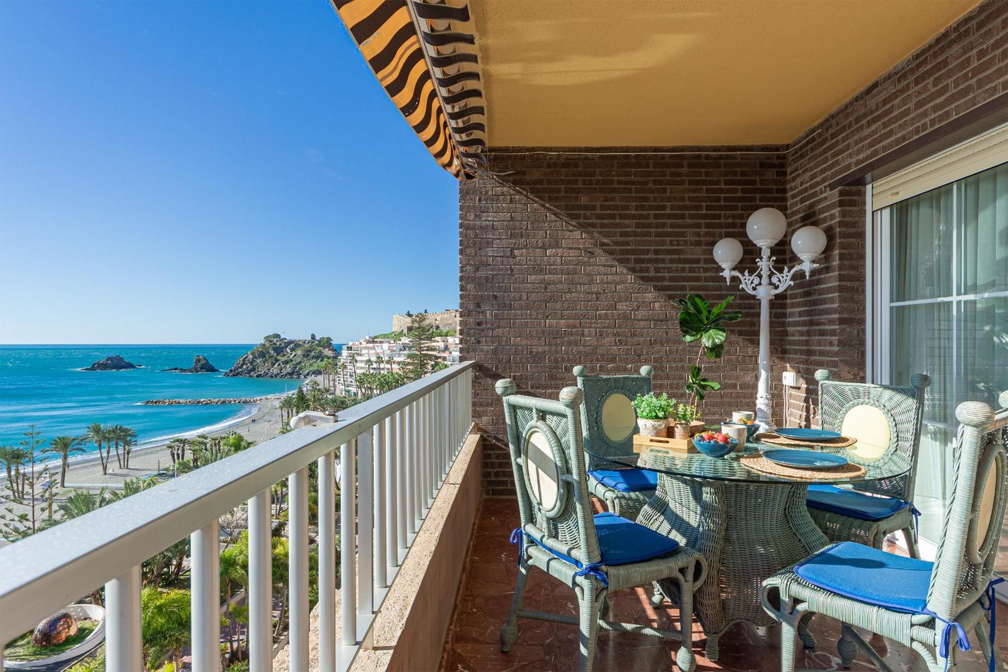 Casa Mare Apartamento En Primera Linea De Playa Альмуньекар Экстерьер фото
