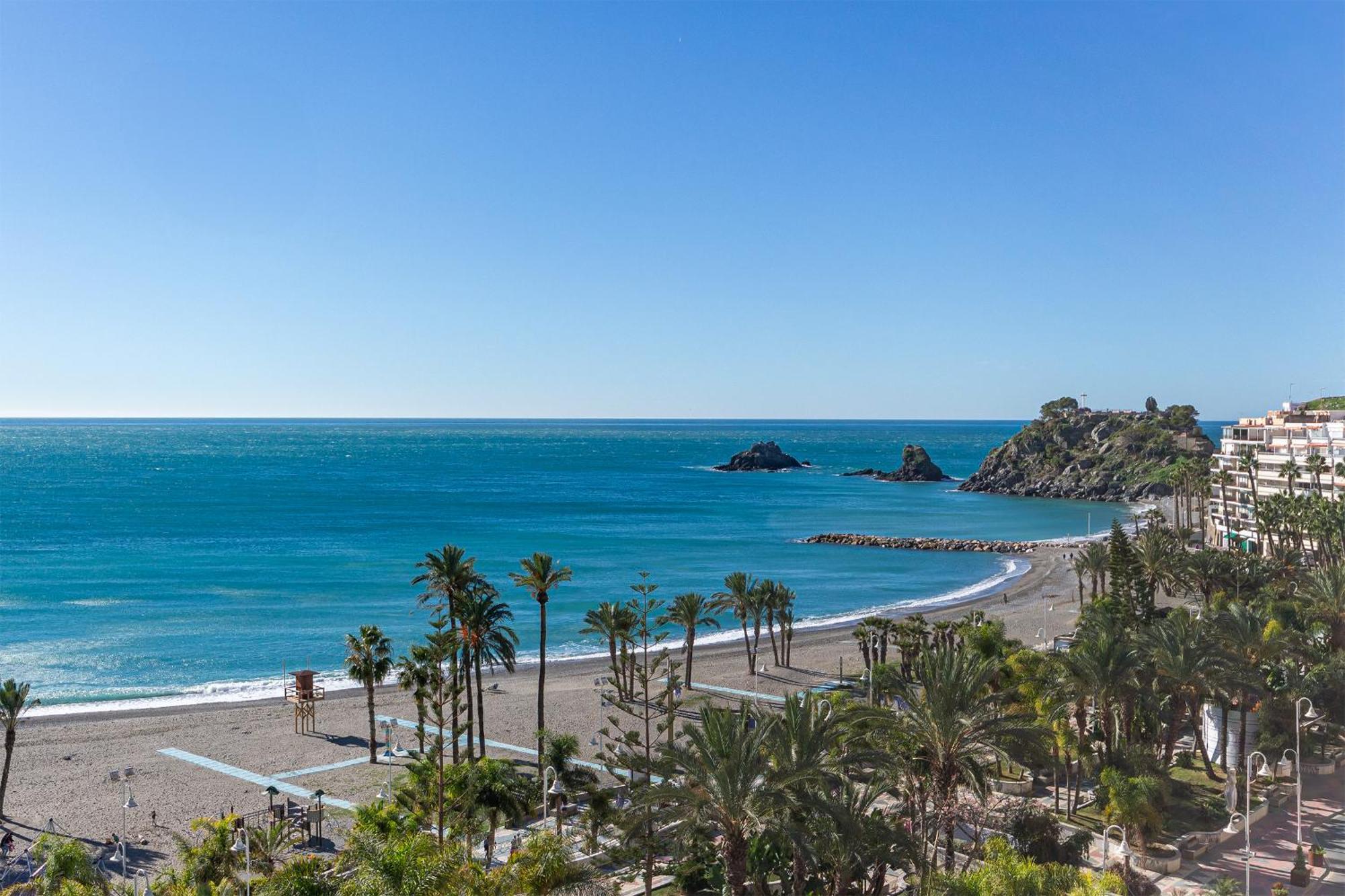 Casa Mare Apartamento En Primera Linea De Playa Альмуньекар Экстерьер фото